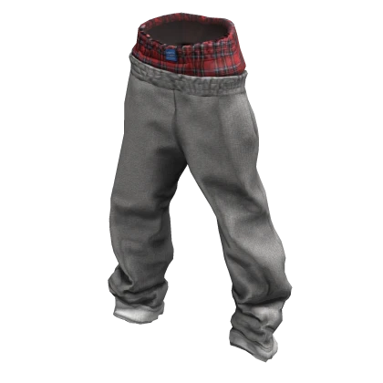 ardor* - boxer sweats (grey/red)