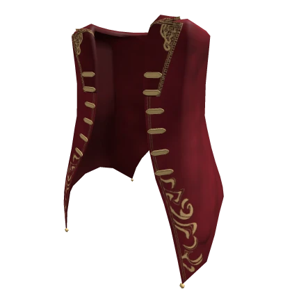 Red royal vampire coat