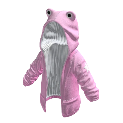 Froggy Hoodie Pink Sugar