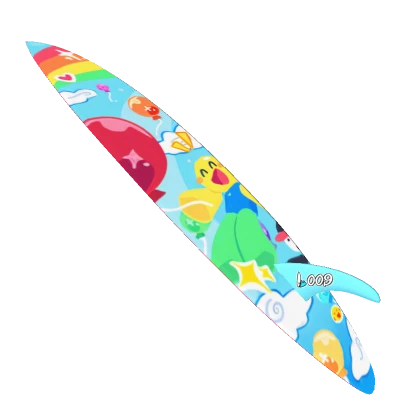 #009 - Soaring Balloons Surfboard [ bloxxieer ]