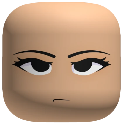 Suspicious Eyes Face - Light