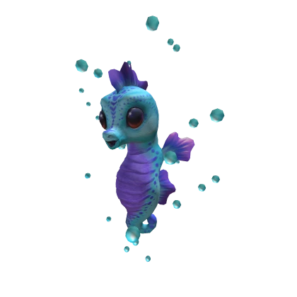 🔵 Blueberry Seahorse Buddy Blue