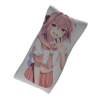 Astolfo Pillow on Back