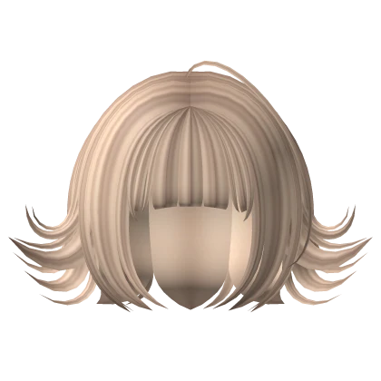 Short Anime Swirly Hair (Blonde)