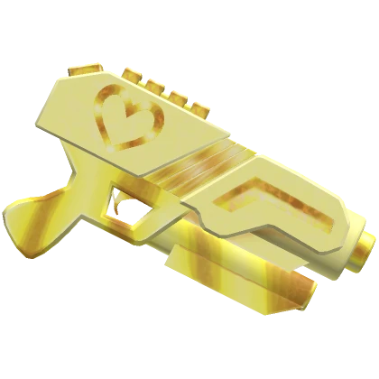 Golden Cyber Toy Gun