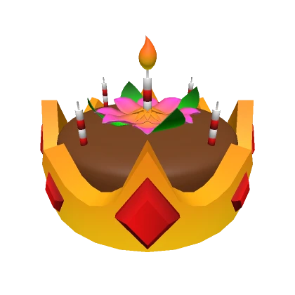 Birthday Cake Crown