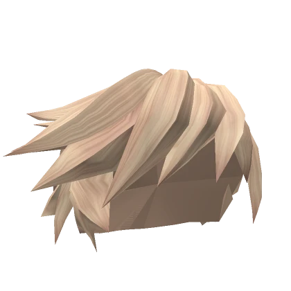 Blonde Spiky Hair