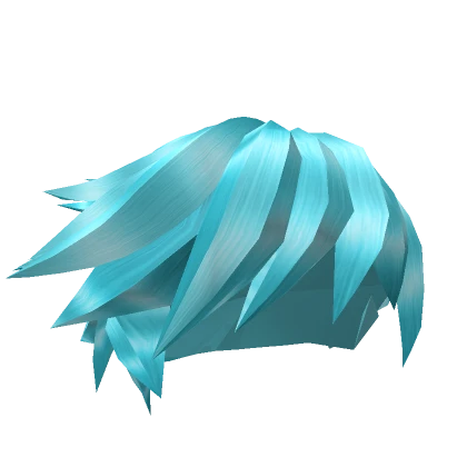 Blue  Spiky Hair