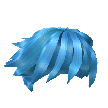 Blue  Spiky Hair V2