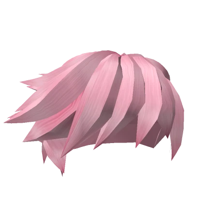 Pink  Spiky Hair