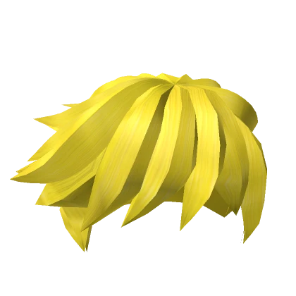 Yellow Spiky Hair V2