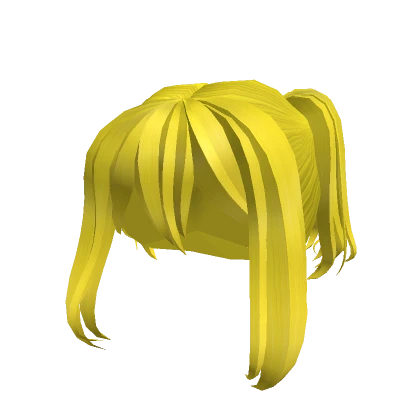 Yellow Cute Hair