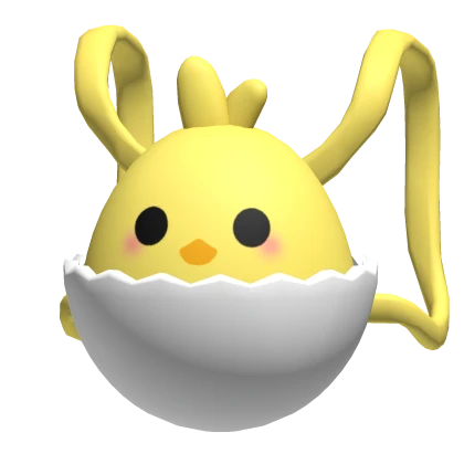 easter egg chick backpack