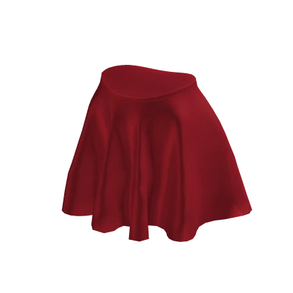 🔵 Blueberry Maiden Skirt Red