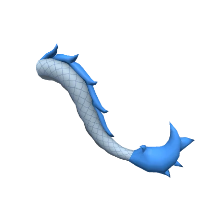 Chinese Dragon Tail - Blue