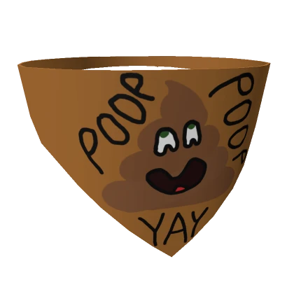 Poop Bandana