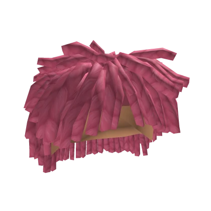 Pink  Messy Locs 