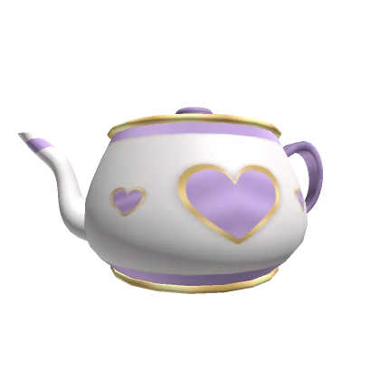 Lavender Teapot