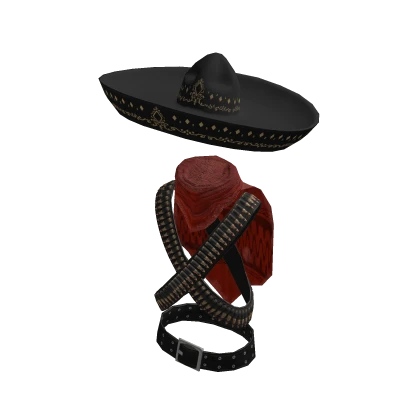  Cyber Charro 5 de Mayo Mexican revolution hat