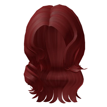 Red Popstar Cute Girl Hair