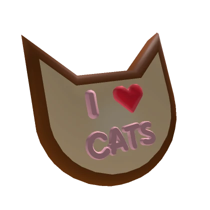 I <3 Cats Cookie Pin