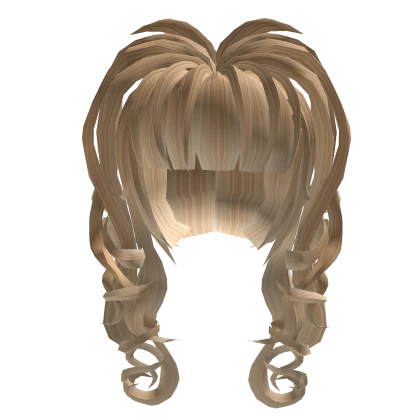 warm blonde gyaru curls