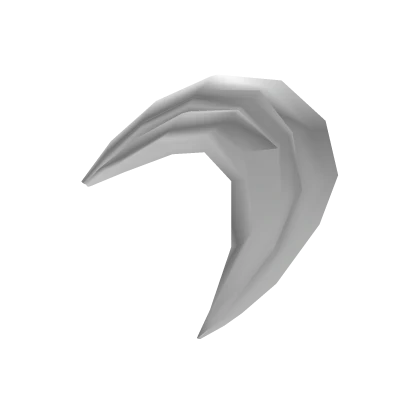 White Third Hair - Front