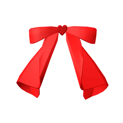 Large Cute Red Bow