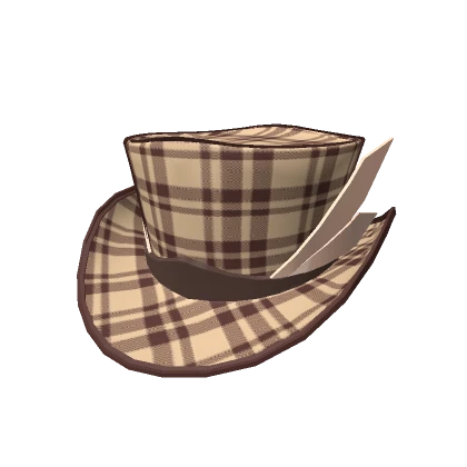  Plaid Top Hat