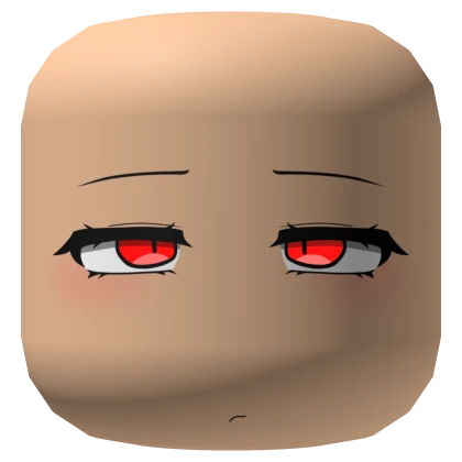 Glowing Red Female Eyes