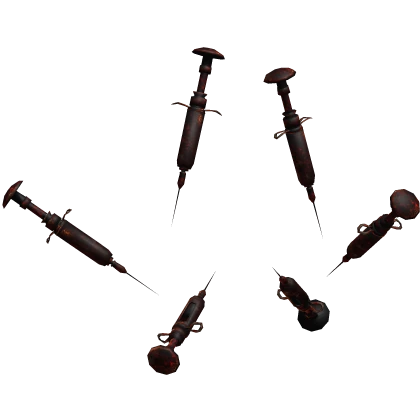 Shoulder Rusty Horror Needle Syringe [Left]