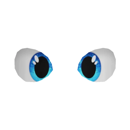 Kawaii Blue Kemono Eyes