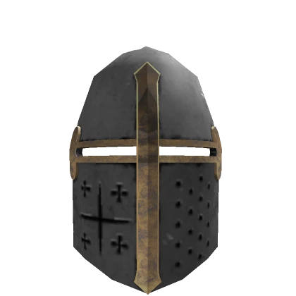 Clean Rounded Crusader Great Helm