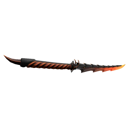 (Waist) Orange Awakened Draconic Blade