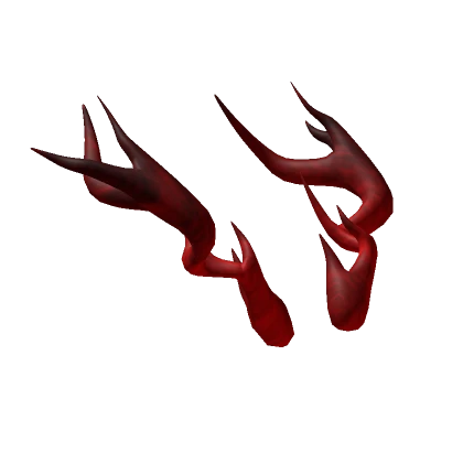 Crimson Blazewood Horns