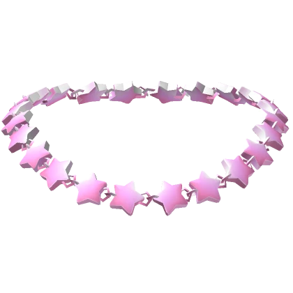 Y2K Pink Star Necklace (3.0)