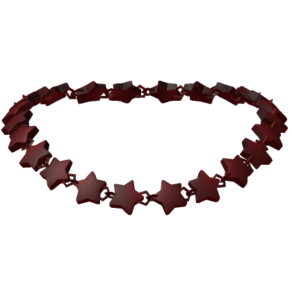 Y2K Red Star Necklace (3.0)