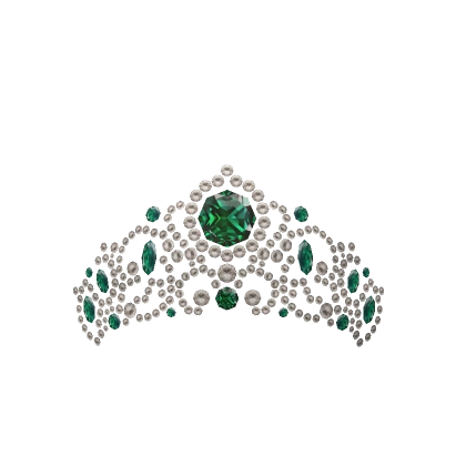 Emerald Princess Tiara Crown