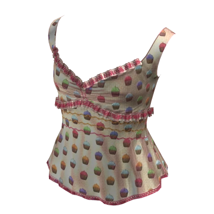 Vintage Pastel Cami Top | Light Yellow