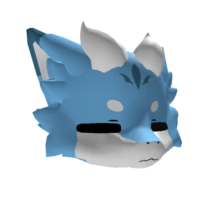 Tired Light Blue Kemono Dragon