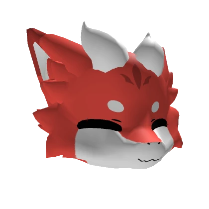 Happy Red Kemono Dragon