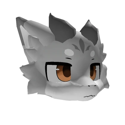 Gray Kemono Dragon (Colored Eyes)