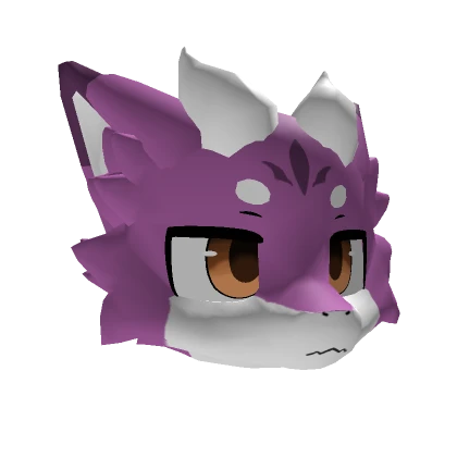 Purple Kemono Dragon (Colored Eyes)