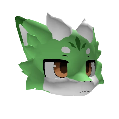 Green Kemono Dragon (Colored Eyes)