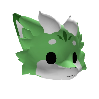 Cartoon Green Kemono Dragon