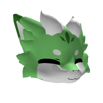 Happy Green Kemono Dragon