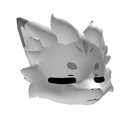 Sleepy White Kemono Dragon