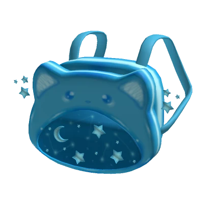 Stargazer Cat Backpack Blue 3.0