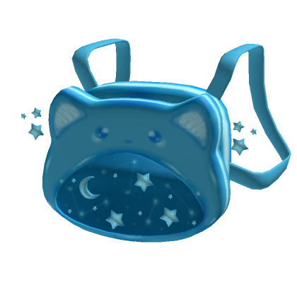 Stargazer Cat Backpack Blue 1.0