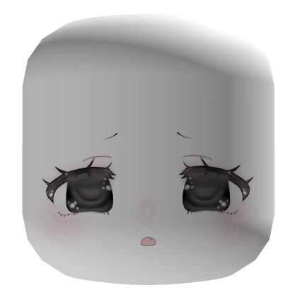 girl cute kawaii with sad eyes